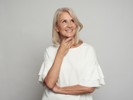Portrait einer lächelnden Frau